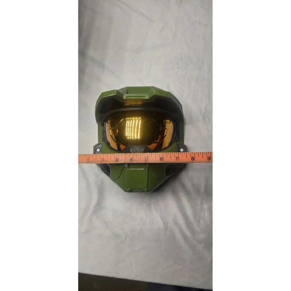 Halo Master Chief Helmet Mask Disguise Cosplay Halloween Costume Kids - Picture 8 of 8